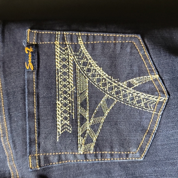 Seven7 Mid Rise Boot Cut Jean - Picture 5 of 11